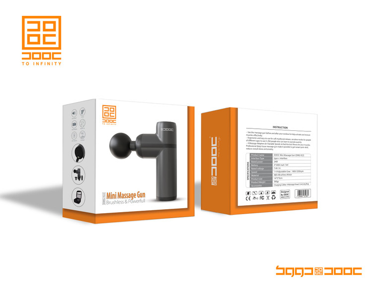 ماساژور تفنگی DOOC DMG-922 دارای گارانتی و ضمانت اصالت کالا