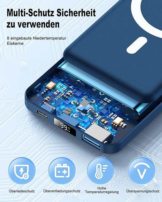 پاوربانک MagSafe یگوپال مدل KT_D007 اورجینال و دارای گارانتی