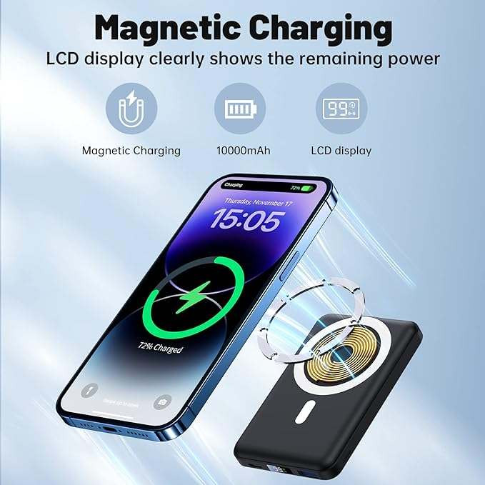 پاوربانک MagSafe یگوپال مدل KT_D007 اورجینال و دارای گارانتی