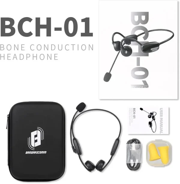 هدفون استخوان پایهBCH-01 دارای گارانتی و ضمانت اصالت کالا