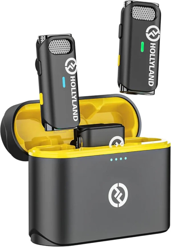 میکروفن یقه ای Hollyland Lark M1 دارای گارانتی و ضمانت اصالت کالا
