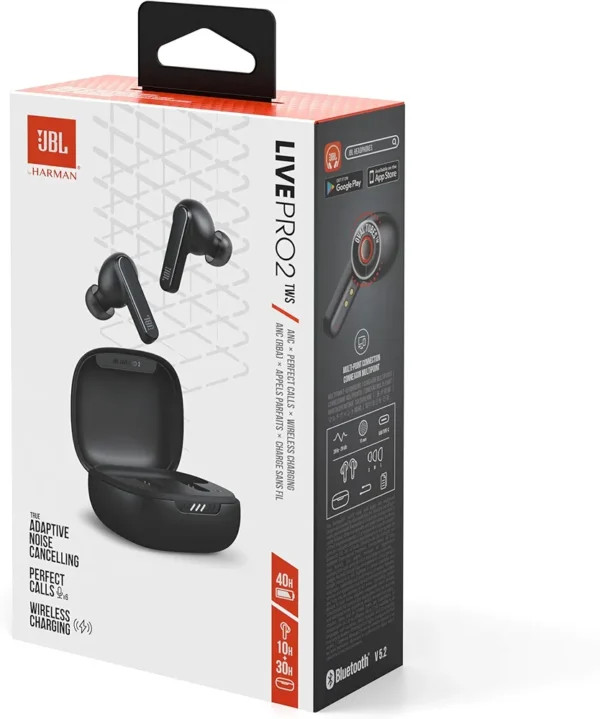 ایرپاد JBL Live Pro 2 دارای گارانتی و ضمانت اصالت کالا