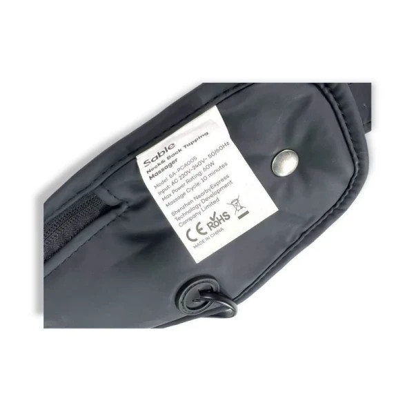 ماساژور کوبشی گردن و پشت و کل بدن مدل SA-PCA005 طراحی چرم اورجینال و دارای گارانتی