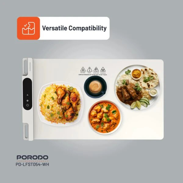 پد گرمکننده غذا پرودو Porodo Lifestyle Warming Food Mat اورجینال و دارای گارانتی