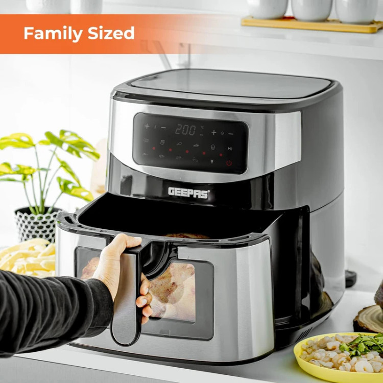 سرخ کن بدون روغن جیپاس مدل GAF-37524 ظرفیت 9.2 لیتری اورجینال و دارای گارانتی