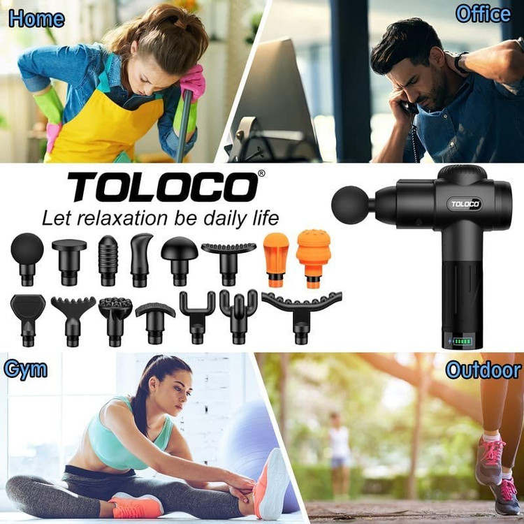 ماساژور برقی ToloCo مدل EM‑26 | نسخه ۱۵ سری حرفهای اورجینال و دارای گارانتی