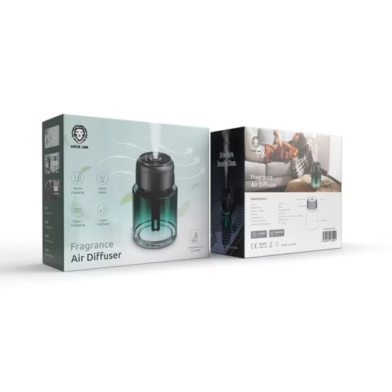 خوشبو کننده خودرو گرین لاین مدل GNFRA160MBK ظرفیت ۱۶۰ میلی لیتر