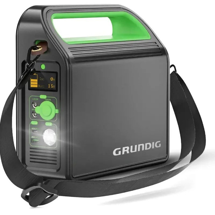 پاور استیشن GRUNDIG ظرفیت ۳۰۰ وات قابل حمل اورجینال و دارای گارانتی