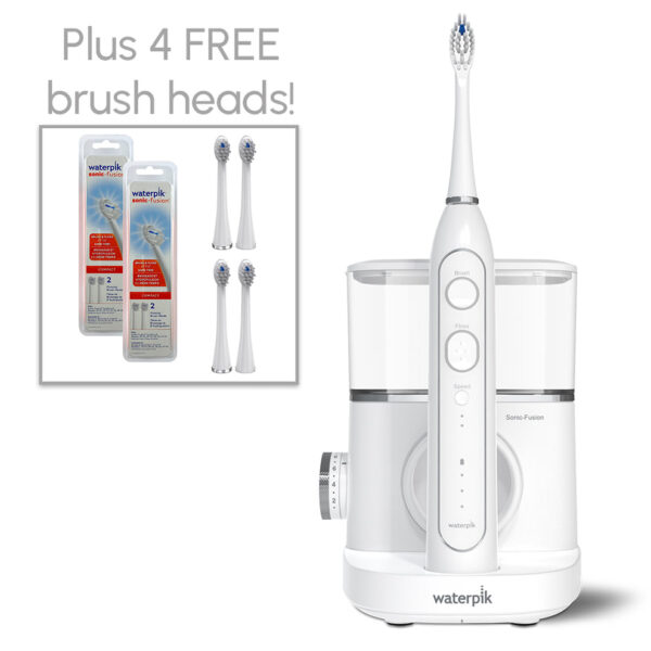 مسواک برقی و واترجت برند Waterpik Sonic-Fusion 2.0 Professional امریکایی اورجینال و دارای گارانتی
