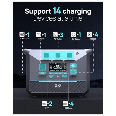 پاور استیشن DaranEner مدل NEO1500 Pro اورجینال و دارای گارانتی