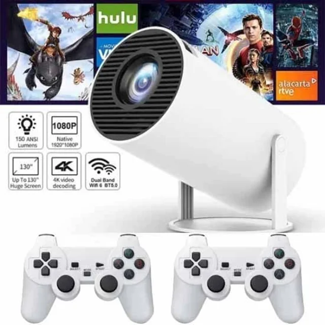 پروژکتور گیمینگ ۲ در ۱ مدل Game Projector 3D