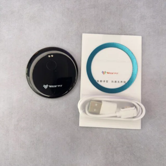 مترجم هوشمند ویرفیت WEARFIT AI 102 رنگ مشکی