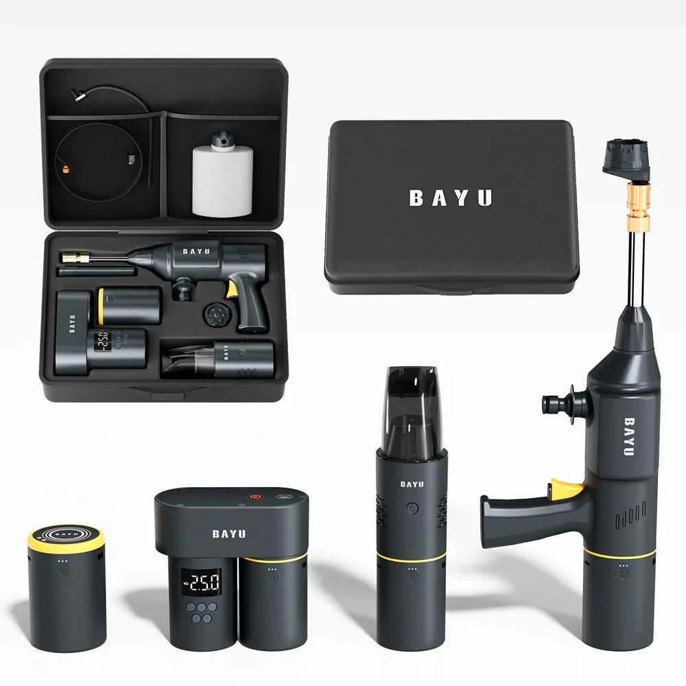 ست لوازم هوشمند خودرو BAYU مدل E-pro-152 C اورجینال و دارای گارانتی