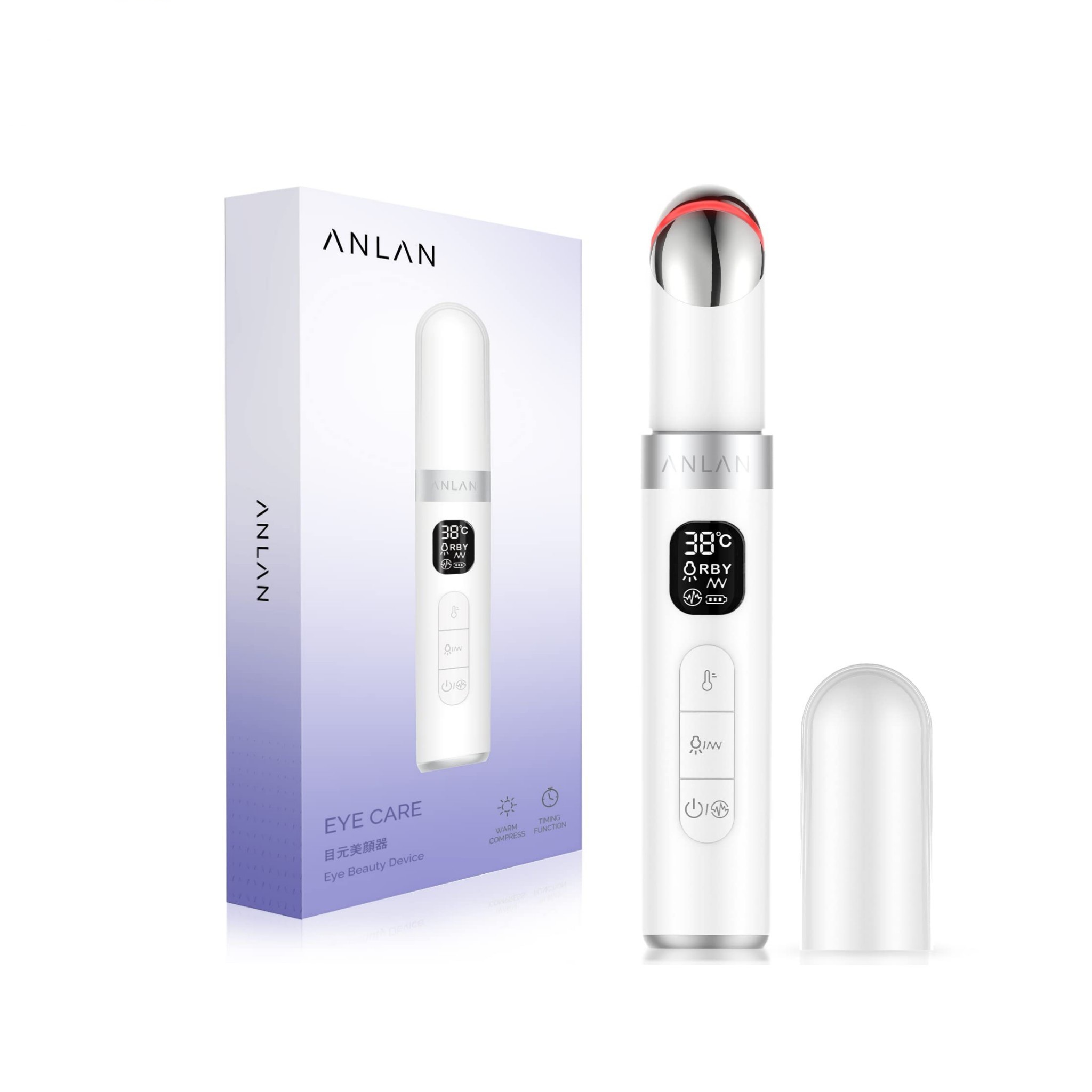 ماساژور ضد چین و چروک دور چشم برند ANLAN مدل LM-2201 اورجینال و دارای گارانتی