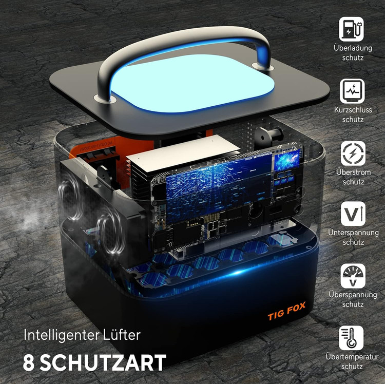 پاور استیشن قابل حمل TIG FOX 500W اورجینال و دارای گارانتی