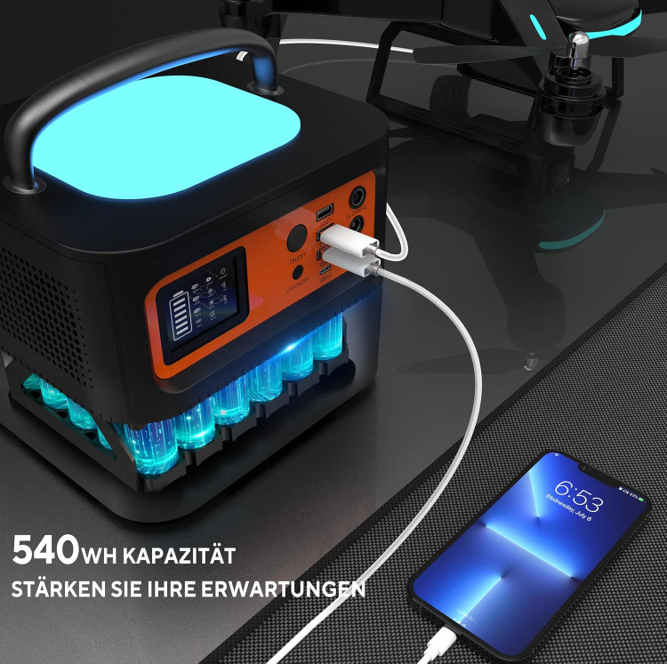پاور استیشن قابل حمل TIG FOX 500W اورجینال و دارای گارانتی