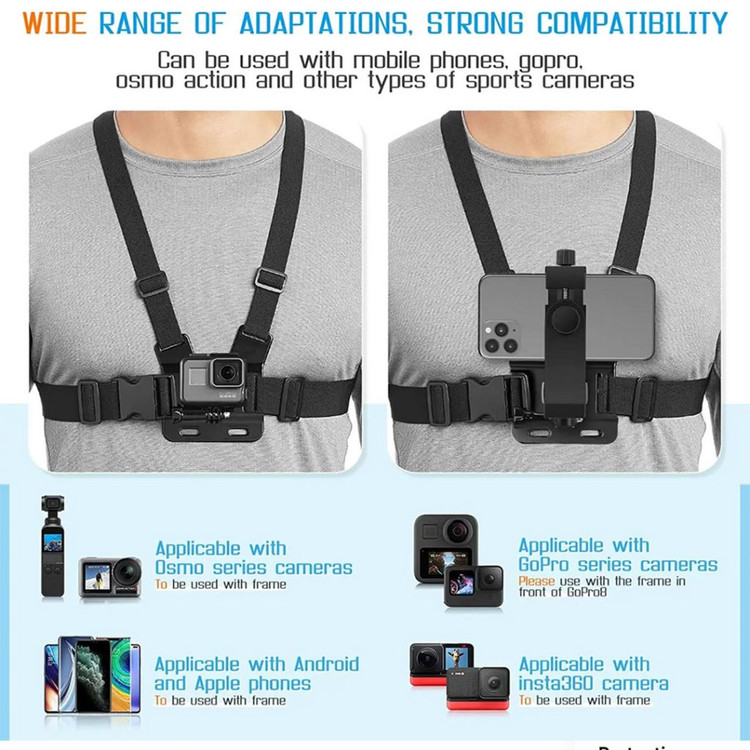 هولدر جلیقه ای chest mount holder