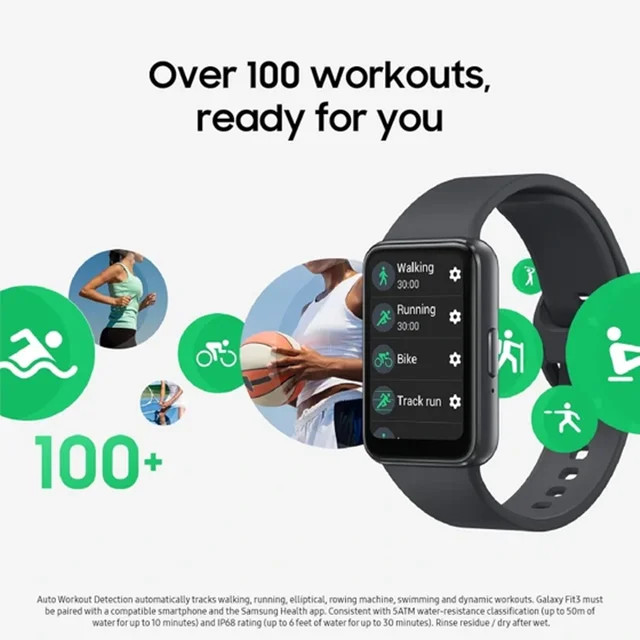 ساعت هوشمند سامسونگ مدل watch fit 3 r390