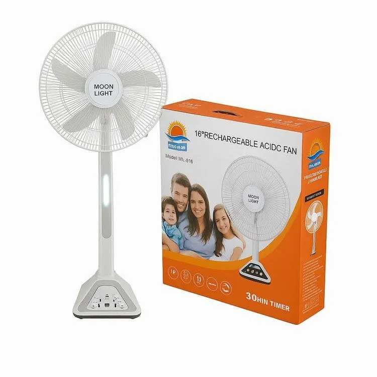 پنکه شارژی و برقی مون لایتMoon light اورجینال و دارای گارانتی