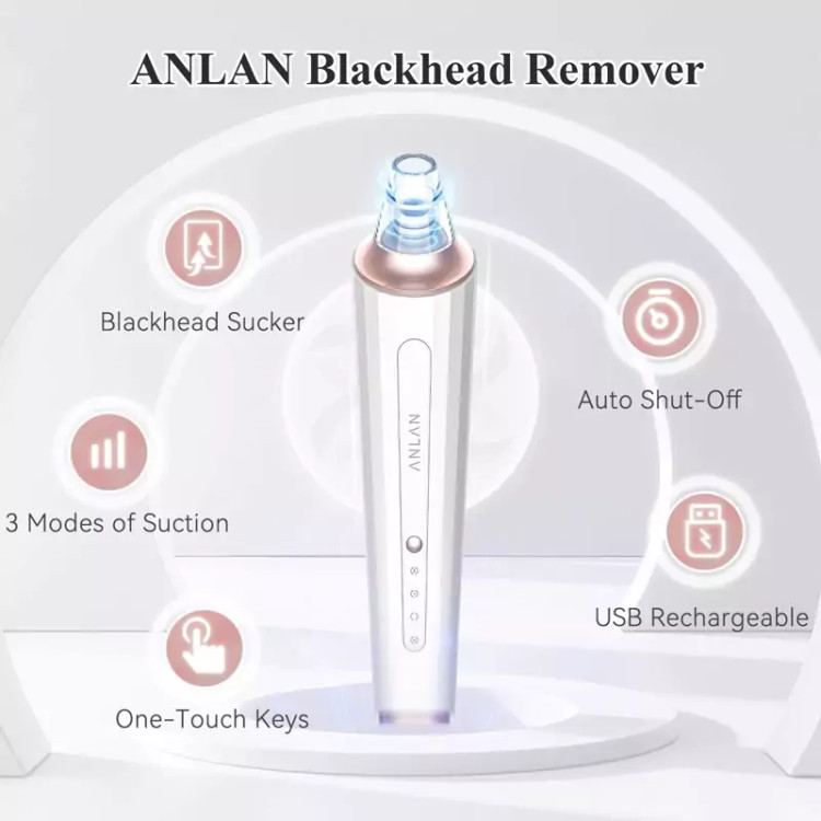 پاک کننده منافذ و جوش سر سیاه ANLAN اورجینال و دارای گارانتی