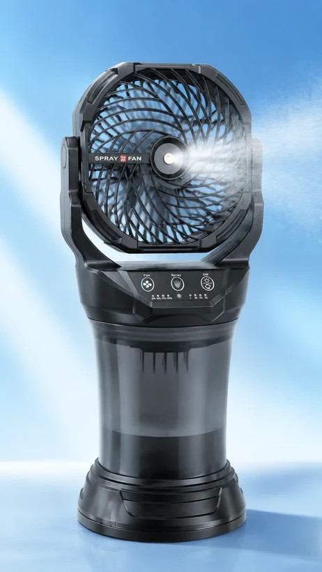 پنکه دستی مهپاش Daonlc Portable Misting Fan with Remote اورجینال و دارای گارانتی