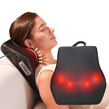 ماساژورShiatsu Neck and Back Massage Cushion with Heat اورجینال و دارای گارانتی
