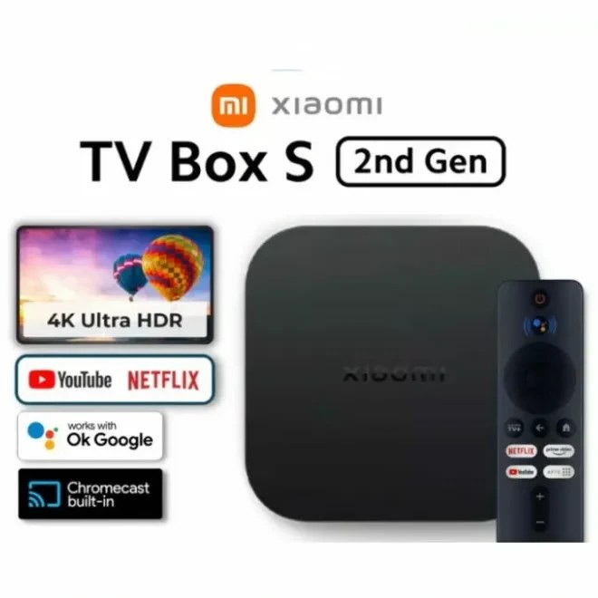 اندروید باکس شیائومی مدل im Box S نسل دوم حافظه ۸ گیگابایت