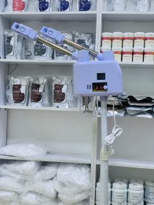 دستگاه بخور دولول سرد و گرم ازون دار مدل دکمهای