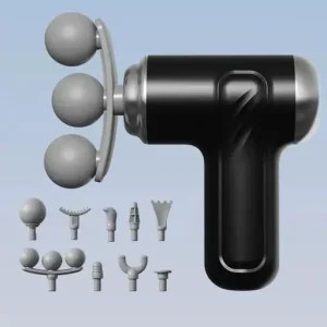 ماساژور تفنگی گیربکس هوشمند شش سرعته Fascia gun