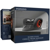 ماساژور گردن گرم شونده سه حالته پرودو مدل PDLFSTBZ02BK ا Porodo Lifestyle