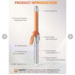 دستگاه بابلیس فر کننده مو شیگلم Sheglam سایز 32 مدل It-Curl (ضمانت اصالت)