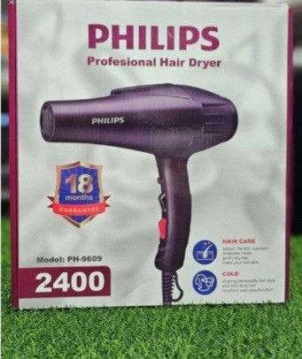 سشوار حرفه ای فیلیپس مدل PH-9609 اصلی با 18ماه گارانتی