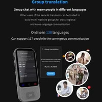 مترجم جیبی شارژی اورجینال دارای AI مدل S80 pro