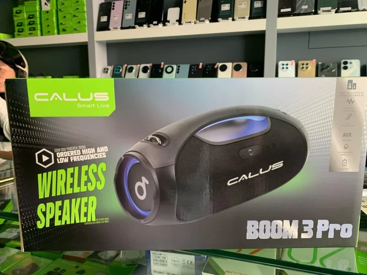 اسپیکر بلوتوثی کالوس مدل BOOM3 PRO  اورجینال و دارای گارانتی