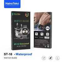 ساعت هوشمند هاینونکو ایرپاد دار اورجینال صفحه آمولد WATCH BUDS ST-10 WATERPROOF