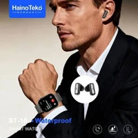 ساعت هوشمند هاینونکو ایرپاد دار اورجینال صفحه آمولد WATCH BUDS ST-10 WATERPROOF