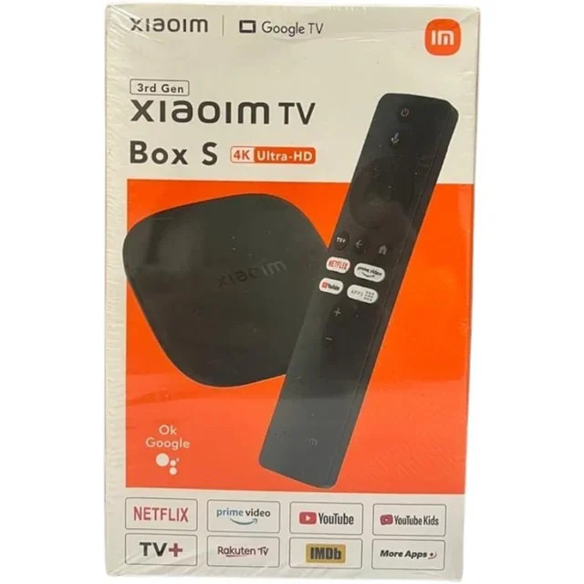 اندروید باکس شیائوم دارای گارانتی Xiaoim Mi Tv Box S (3rd Gen) 4K