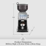 اسیاب قهوه سیج اورجینال مدل BCG820 دارای گارانتی