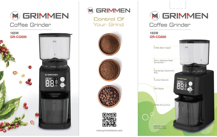 آسیاب قهوه گریمن اورجینال مدل GR-CG600 دارای گارانتی