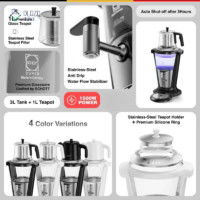 چای ساز فلر اورجینال مدل TS 380 دارای گارانتی و ضمانت اصالت کالا