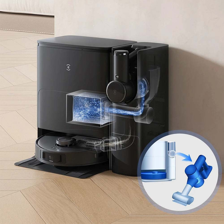 جارو رباتیک اکووکس T30S Combo دارای ضمانت اصالت کالا