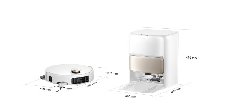 جارو رباتیک مووا | Mova V50 Ultra Complete Robot Vacuum دارای گارانتی و ضمانت اصالت کالا