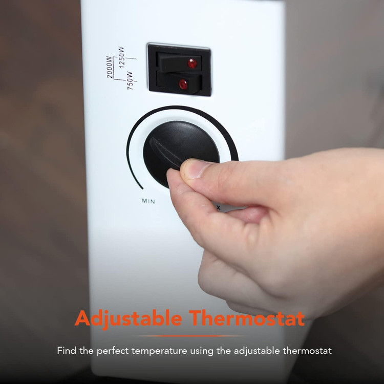 بخاری برقی Warmlite اورجینال مدلWL41007 کانوکشن دارای ضمانت اصالت کالا