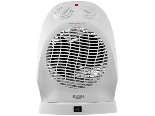 بخاری برقی فن دار Bush اورجینال مدلFH-188SAT چرخشی 2400 وات همراه با گارانتی