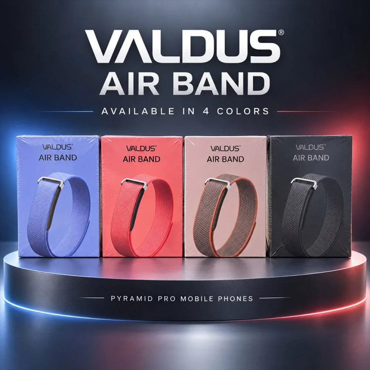 مچ بند هوشمند VALDUS 2026 مدل AIR BAND (بدون صفحه نمایش)