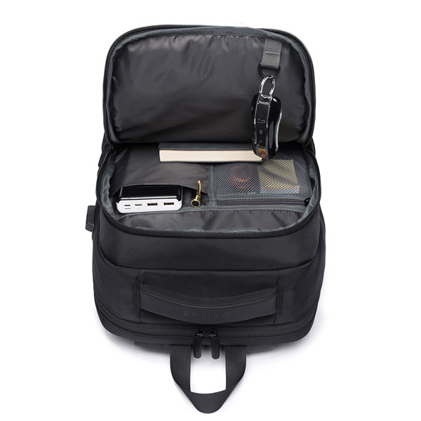 کوله و کیف لپ تاپ USB دار ۱۵.۶ اینچ بنج مدل BG-1921 دارای گارانتی