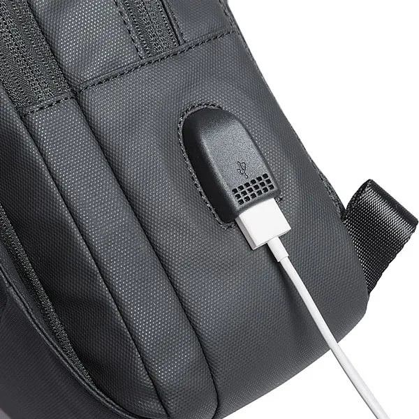کیف کراس بادی ضدآب USB دار بنج BG-22002 دارای گارانتی