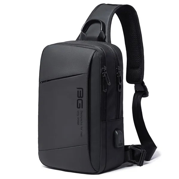 کیف کراس بادی ضدآب USB دار بنج BG-22002 دارای گارانتی