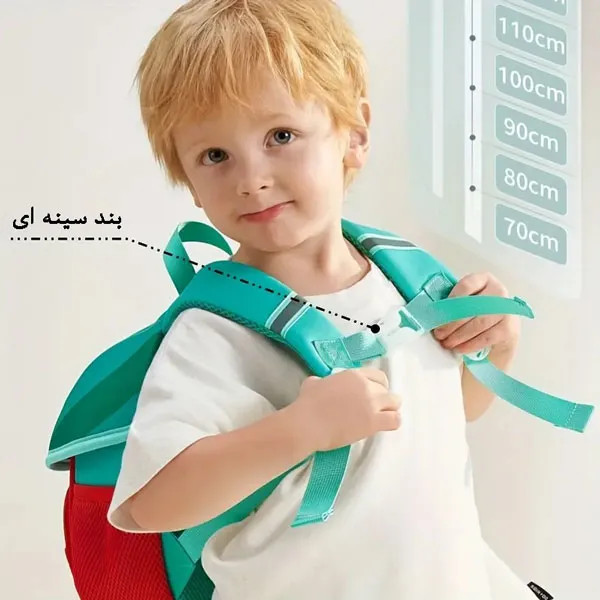 کوله کودک نئوپرن ضدآب اولنگ مدل OLANG-6203 دارای گارانتی و ضمانت اصالت کالا