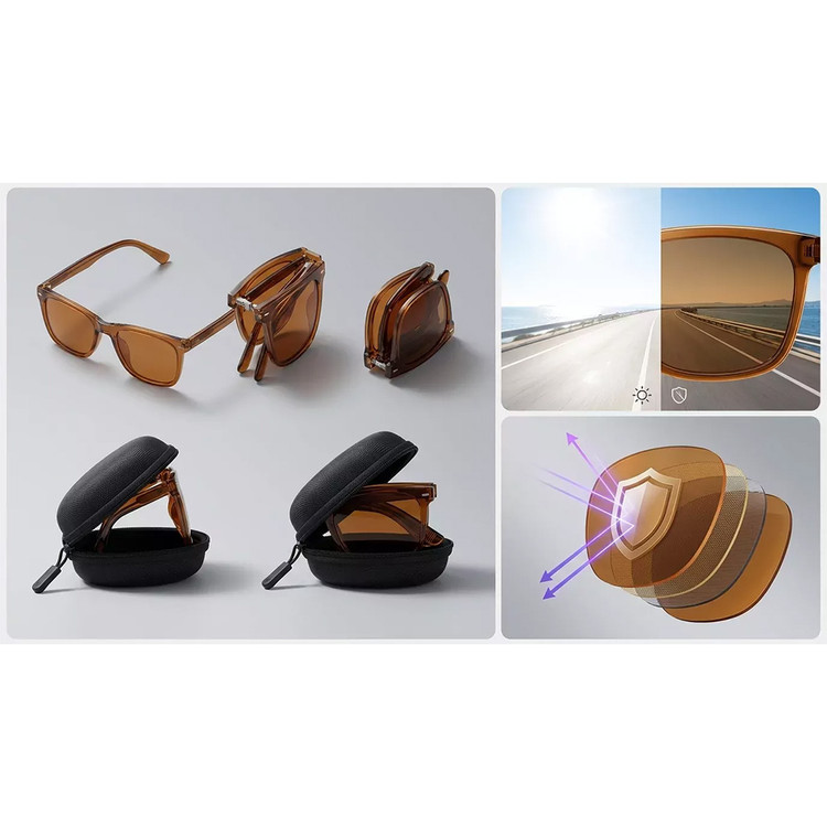 عینک آفتابی تاشو شیائومی مدل MJTA01LM دارای گارانتی و ضمانت اصالت کالا